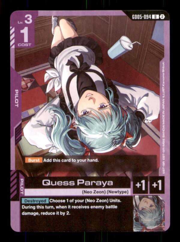 3562026d9f0614155c34a301aa1a2803.jpg Quess Paraya GD05-094 Freedom Ascension Gundam NM