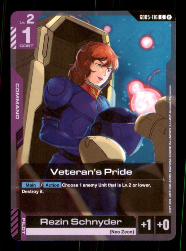 Veteran's Pride GD05-116 Freedom Ascension Gundam NM