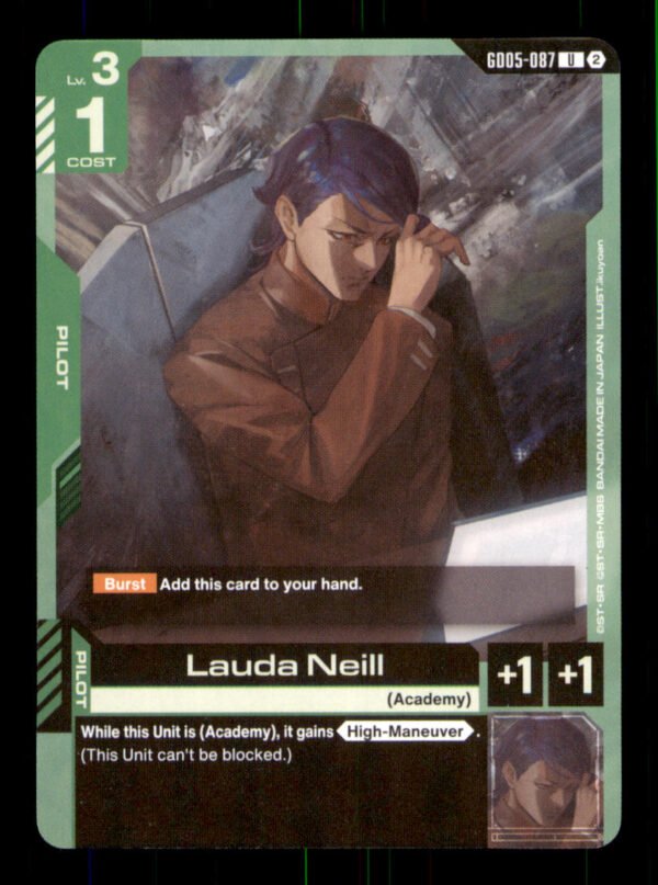 407cb724a478220dd934ca793220b455.jpg Lauda Neill GD05-087 Freedom Ascension Gundam NM