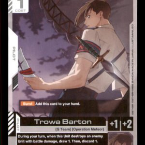 48e81eae7d816705d4f0a3b0df008769.jpg Trowa Barton GD05-099 Freedom Ascension Gundam NM