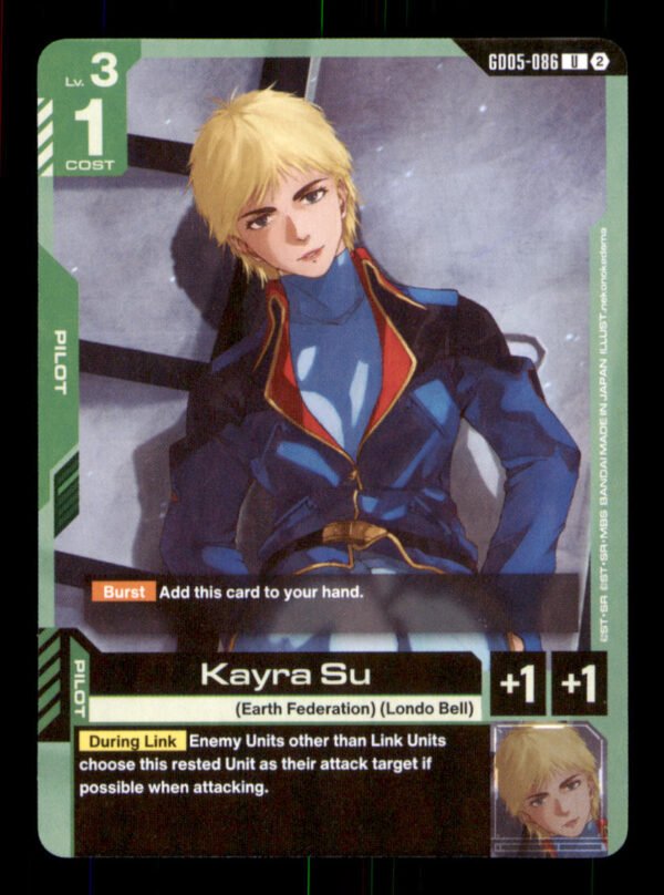 55214d3725a23605ba39575a40ed8f64.jpg Kayra Su GD05-086 Freedom Ascension Gundam NM
