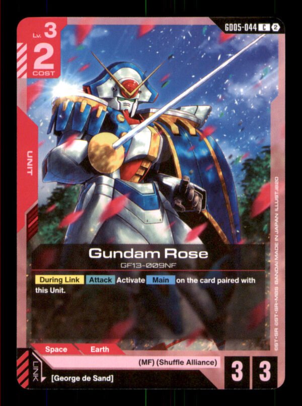 5618317ee40954cd67a1ca1ea7562c01.jpg Gundam Rose GD05-044 Freedom Ascension Gundam NM
