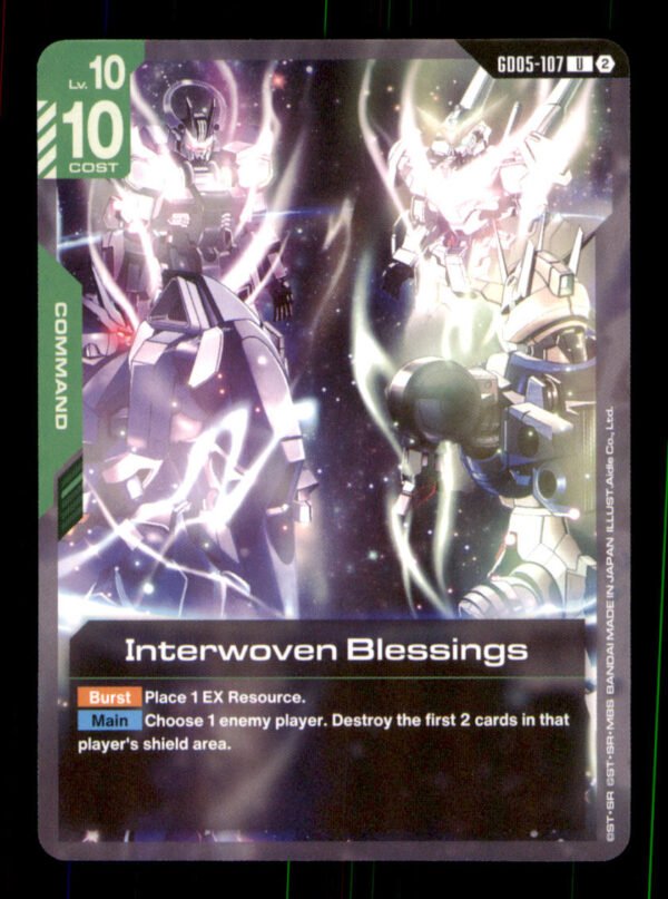 8998277348d79d51aca13a9360ac9fdc.jpg Interwoven Blessings GD05-107 Freedom Ascension Gundam NM