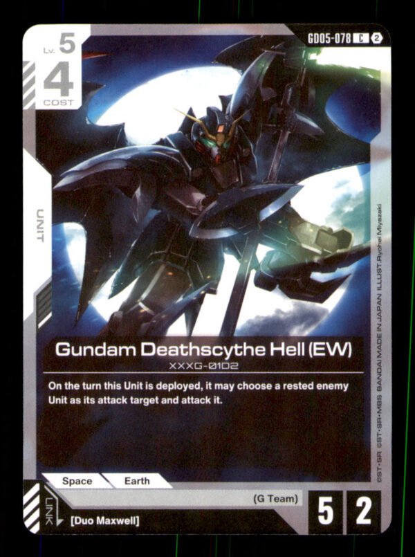 d460ecb5d52afb687cddc43f6ae91a88.jpg Gundam Deathscythe Hell (EW) GD05-078 Freedom Ascension Gundam NM
