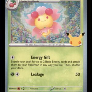 d48ba637d28de8358ce8d09ca1c6f540.jpg Cherrim 007/128 ME: 30th Celebration Holo TCG Pokemon LP
