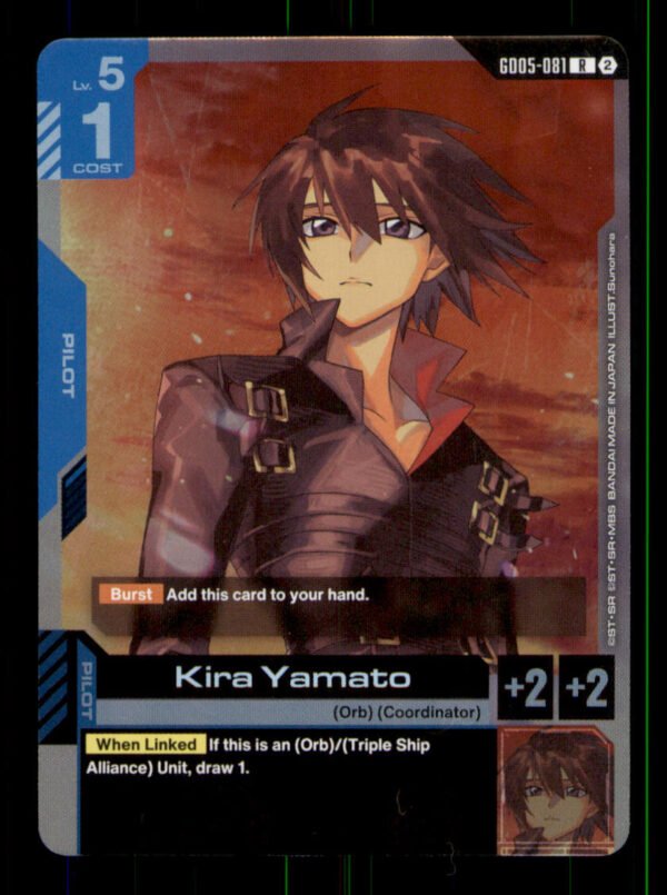 Kira Yamato GD05-081 Freedom Ascension Gundam NM