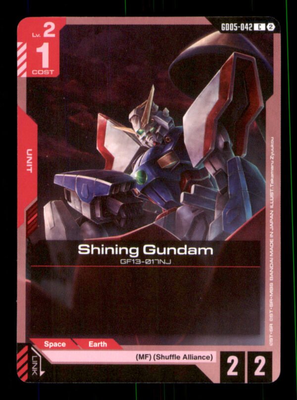 e6458640d26d36cb7a4dee845cc93b0f.jpg Shining Gundam (GD05-042) GD05-042 Freedom Ascension Gundam NM