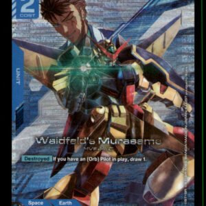 Waldfeld's Murasame (R+) (Link Rare) GD05-003 Freedom Ascension Gundam NM