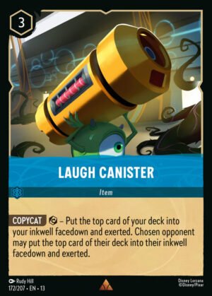 Laugh Canister 172/204 Attack of the Vine! Disney Lorcana NM