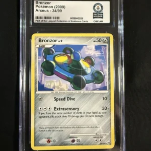 s-l1600.webp Bronzor 34/99 Arceus CGC Guinness World Record Holder Pokemon TCG 2009