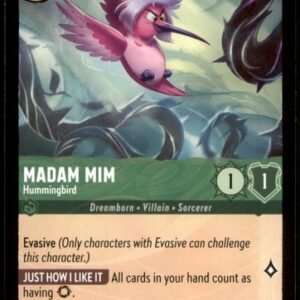 Madam Mim - Hummingbird 86/204 Attack of the Vine! Disney Lorcana NM