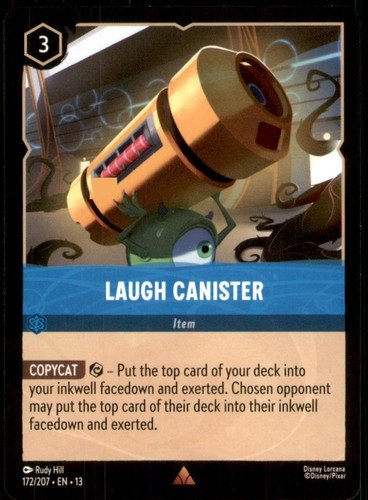 Laugh Canister 172/204 Attack of the Vine! Disney Lorcana NM