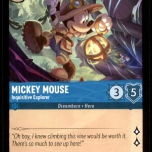 Mickey Mouse - Inquisitive Explorer 155/204 Attack of the Vine! Disney Lorcana