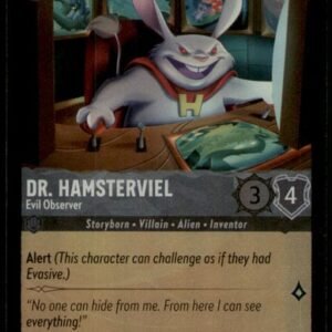Dr. Hamsterviel - Evil Observer 184/204 Attack of the Vine! Disney Lorcana NM