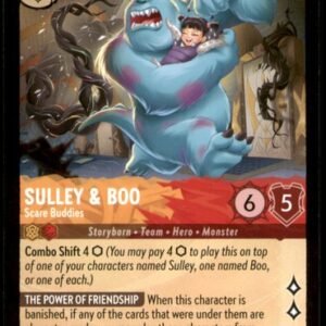 Sulley & Boo - Scare Buddies 29/204 Attack of the Vine! Disney Lorcana NM
