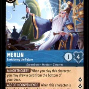 Merlin - Envisioning the Future 146/204 Attack of the Vine! Disney Lorcana NM