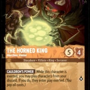 The Horned King - Merciless Master 22/204 Attack of the Vine! Disney Lorcana NM