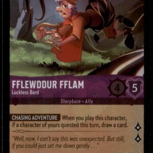 Fflewddur Fflam - Luckless Bard 38/204 Attack of the Vine! Disney Lorcana NM