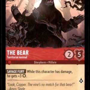 The Bear - Territorial Animal 112/204 Attack of the Vine! Disney Lorcana NM