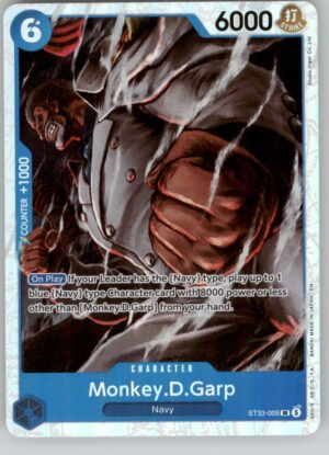 Monkey.D.Garp ST33-005 Starter Deck 33: BLUE Kuzan NM — front