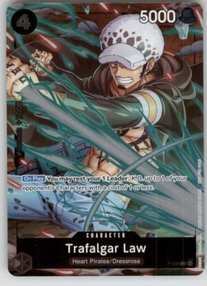 Trafalgar Law (Event Pack Vol. 4) P-038 One Piece Promotion Cards NM — front