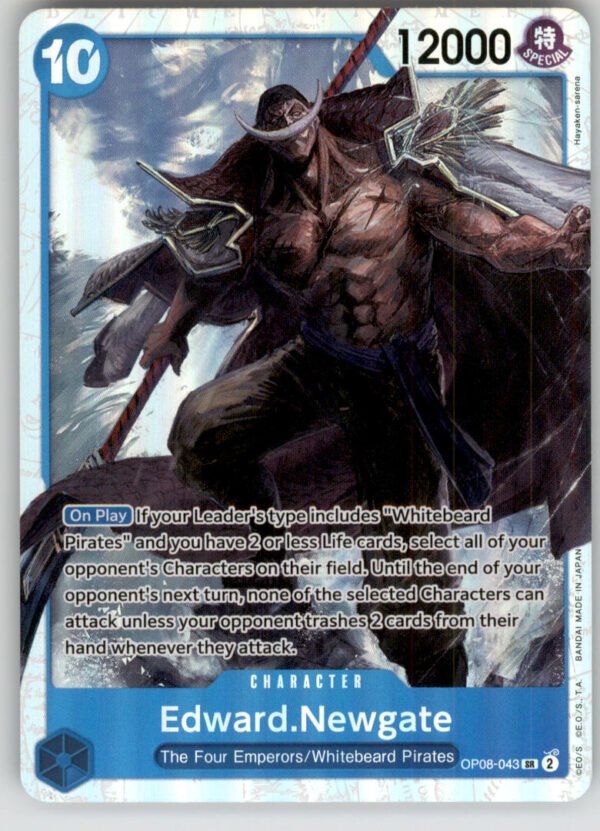 Edward.Newgate OP08-043 Two Legends NM — front