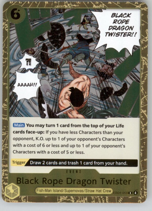 Black Rope Dragon Twister EB04-059 Adventure on Kami's Island NM — front