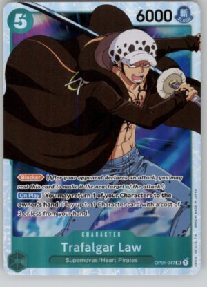 Trafalgar Law (047) OP01-047 Romance Dawn NM — front