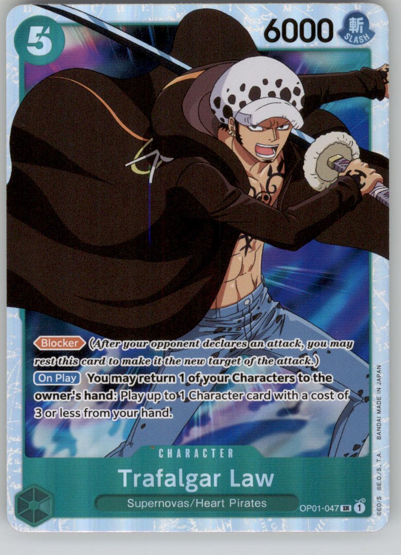 Trafalgar Law (047) OP01-047 Romance Dawn NM — front