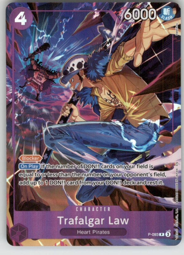 Trafalgar Law (Illustration Box Vol.6) P-093 One Piece Promotion Cards NM — front