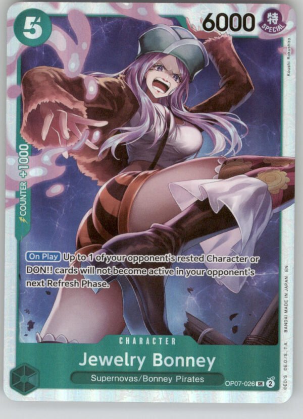 Jewelry Bonney (Reprint) OP07-026 Premium Booster -The Best- Vol. 2 NM — front