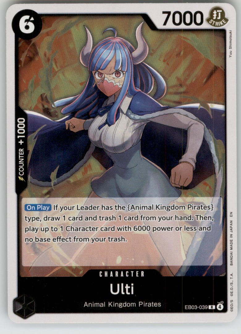 Ulti EB03-039 Extra Booster: One Piece Heroines Edition NM — front