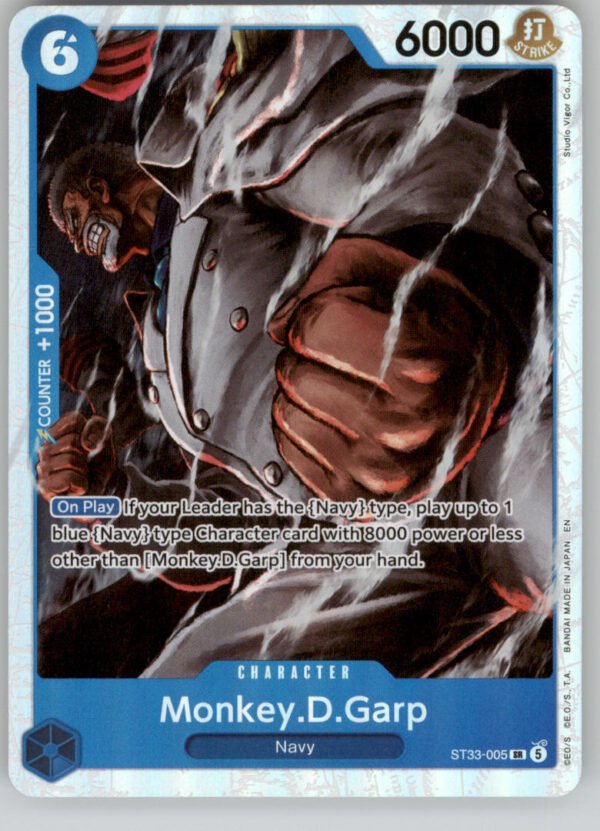 Monkey.D.Garp ST33-005 Starter Deck 33: BLUE Kuzan NM — front