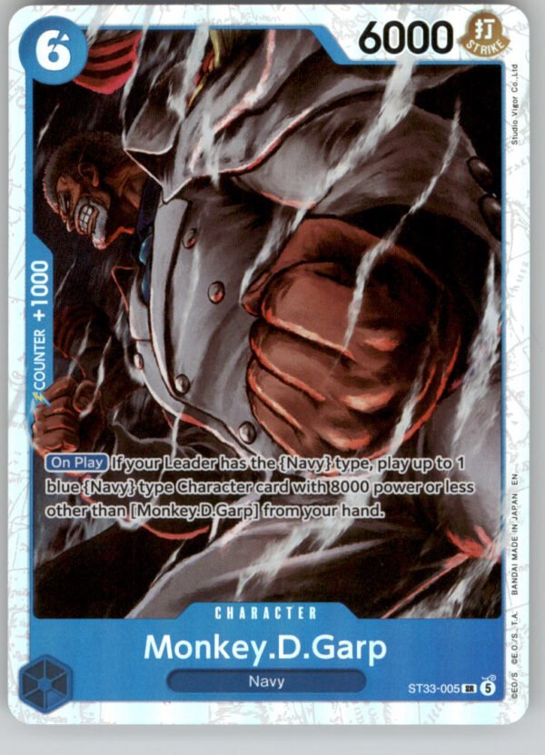 Monkey.D.Garp ST33-005 Starter Deck 33: BLUE Kuzan NM — front