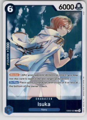 Isuka EB03-022 Extra Booster: One Piece Heroines Edition NM — front