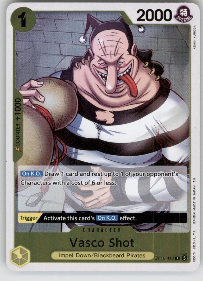 Vasco Shot OP16-110 The Time of Battle NM — front
