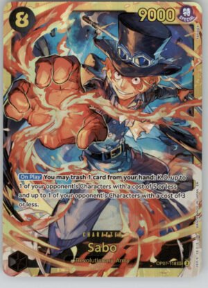 Sabo (Reprint) OP07-118 Premium Booster -The Best- Vol. 2 NM — front