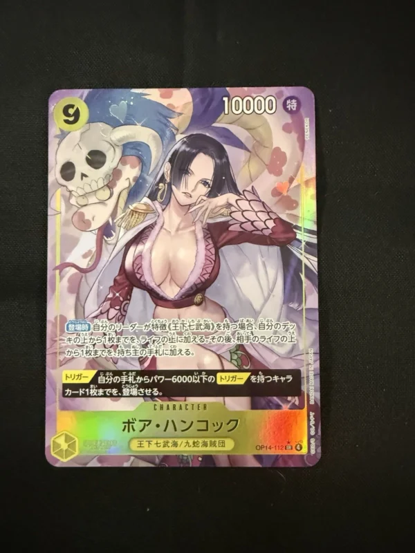 Boa Hancock OP14-112 SP SR-P The Azure Sea's Seven Japanese One Piece NM