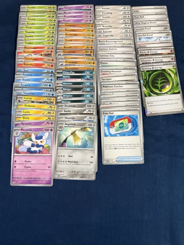 Pokémon TCG Perfect Order Complete Base Set 79 Cards NM C/UC/Holo Rare